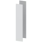SIEMENS - ALPHA Universal quadro modulare pareti laterali A=1800, P=400, RAL7035 2 pezzi grigi