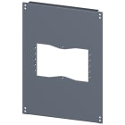 SIEMENS - SIVACON, chiusura di base, con sfinestratura per flangia, IPXX, P: 600 mm, La: 400 mm