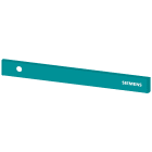 SIEMENS - SIVACON, striscia di finitura, La: 600 mm, in alto, Siemens, rientranza a sinistra, petrolio