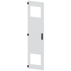 SIEMENS - SIVACON, porta, a sinistra, con sfinestratura per ventilatore con filtro, con alette di ventilazione