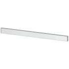 SIEMENS - SIVACON, striscia di finitura, La: 800 mm, sotto la porta, grigio luce
