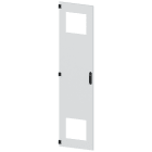 SIEMENS - SIVACON, porta, a sinistra, con sfinestratura per ventilatore con filtro, con alette di ventilazione