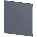 SIEMENS - SIVACON, piastra di montaggio, fissaggio con angolare, A: 600 mm, La: 600 mm, zincata