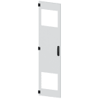 SIEMENS - SIVACON, porta, a sinistra, con sfinestratura per ventilatore con filtro, con alette di ventilazione
