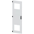 SIEMENS - SIVACON, porta, a sinistra, con sfinestratura per ventilatore con filtro, con alette di ventilazione