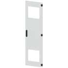 SIEMENS - SIVACON, porta, a destra, con sfinestratura per ventilatore con filtro, con alette di ventilazione