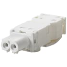 SIEMENS - Accessori, lampada LED 025, connettore AC per lato di uscita, colore bianco