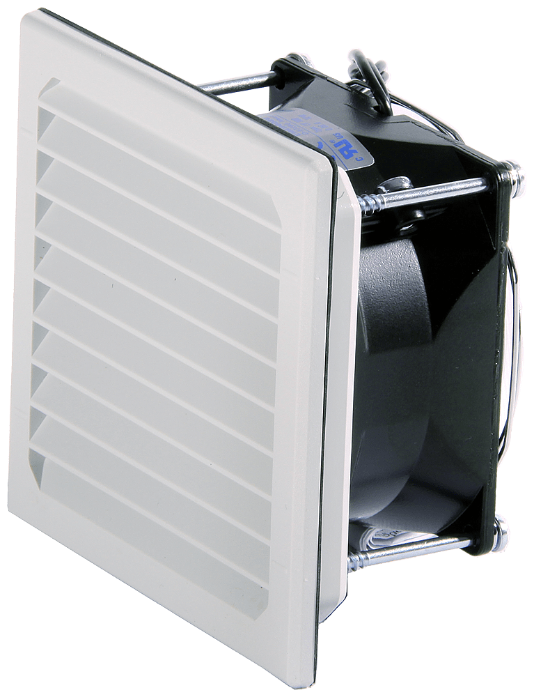 SIEMENS - Ventilatore con filtro, sezione: La: 92 mm, A: 92 mm, RAL 7032, IP54, portata daria: 25 m3/h