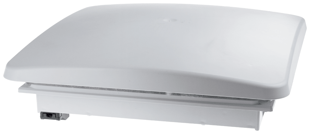 SIEMENS - Ventilatore da tetto, sfinestratura: La: 292 mm, A: 292 mm, RAL 7035, IP54