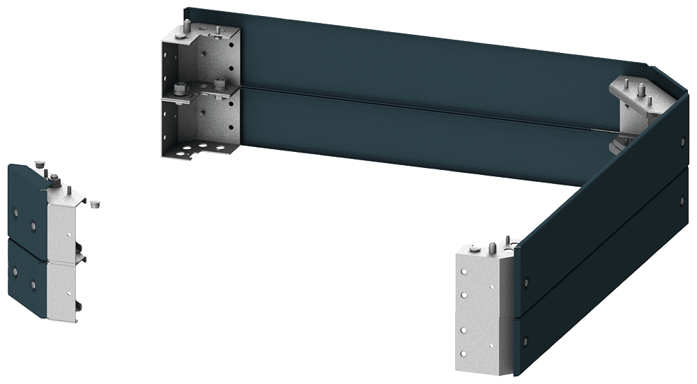 SIEMENS - Angolari zoccolo con copertura per scomparto dangolo, A: 200mm P: 800mm