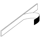 SIEMENS - Nastro sigillante per struttura 10x4mm, L=5,5m, IP55