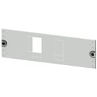 SIEMENS - mostrina copriforo 3VA11 (160A), a 3 o 4 poli, installazione fissa, azionamento: direttamente, comando rotativo frontale, comando a motore, RCD: co...