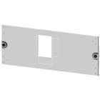 SIEMENS - mostrina copriforo 3VA20 (100A), 3VA21 (160A), 3VA22 (250A), a 3 o 4 poli, installazione fissa, zoccolo da innesto, azionamento: direttamente, coma...
