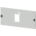 SIEMENS - mostrina copriforo 3VA12 (250A), a 3 poli, modulo inseribile, azionamento: direttamente, comando rotativo frontale, comando a motore, RCD: senza, A...