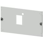 SIEMENS - mostrina copriforo 3VA20 (100A), 3VA21 (160A), 3VA22 (250A), a 4 poli, modulo inseribile, azionamento: direttamente, comando a motore, RCD: senza, ...