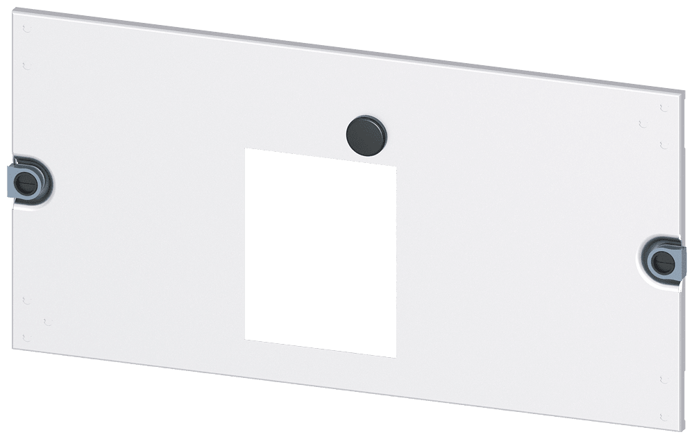 SIEMENS - mostrina copriforo 3VA13 (400A), 3VA14 (630A), 3VA23 (400A), 3VA24 (630A), a 3 poli, modulo inseribile, azionamento: direttamente, RCD: senza, A: 3...