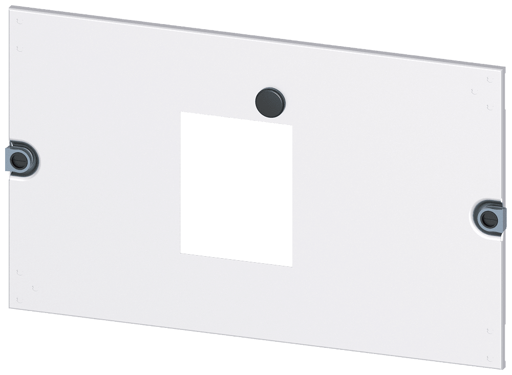 SIEMENS - mostrina copriforo 3VA13 (400A), 3VA14 (630A), 3VA23 (400A), 3VA24 (630A), a 4 poli, modulo estraibile, azionamento: diretto, interruttore differen...