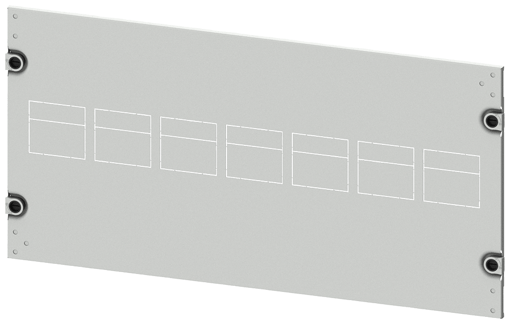 SIEMENS - mostrina copriforo 3VA10 (100A), 3VA11 (160A), a 3 poli, installazione fissa, tecnica ad innesto, azionamento: direttamente, comando rotativo front...