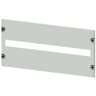 SIEMENS - mostrina copriforo 3VA10 (100A), 3VA11 (160A), montaggio su guida profilata, azionamento: direttamente, A: 350mm, La: 800mm