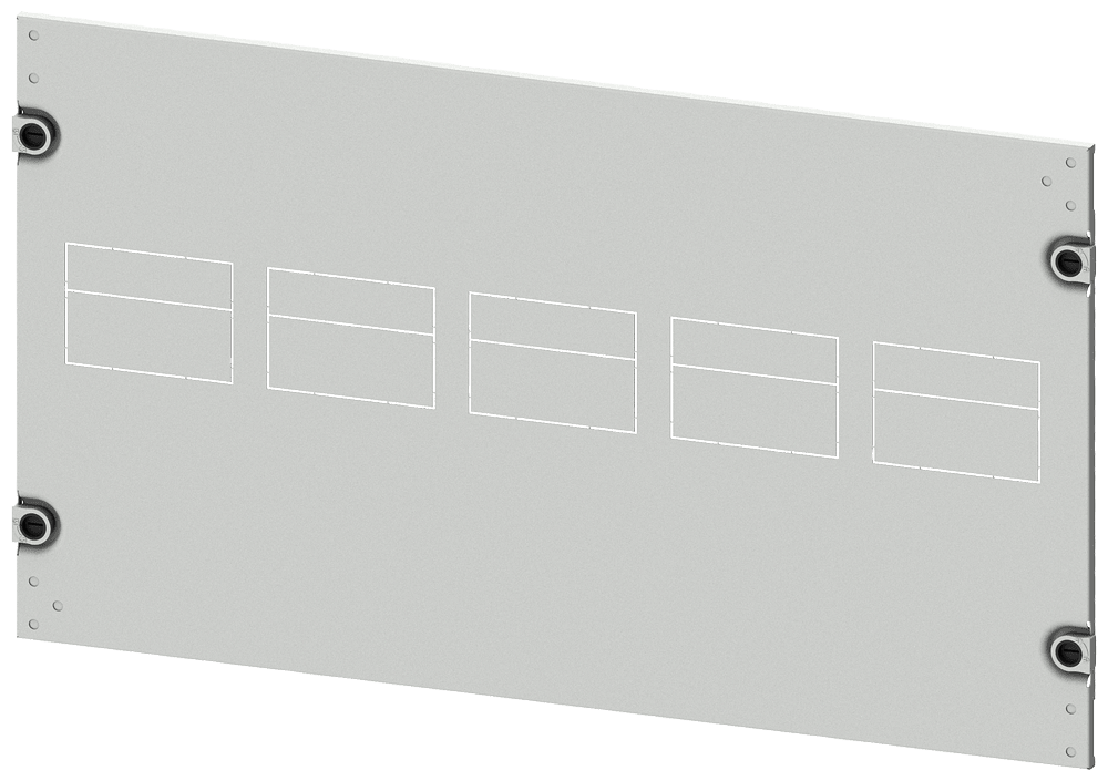 SIEMENS - mostrina copriforo 3VA12 (250A), a 3 poli, installazione fissa, tecnica ad innesto, struttura 8US, azionamento: direttamente, comando rotativo fron...