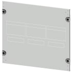 SIEMENS - mostrina copriforo 3VA13 (400A), 3VA14 (630A), 3VA23 (400A), 3VA24 (630A), a 3 poli, installazione fissa, tecnica ad innesto, azionamento: direttam...