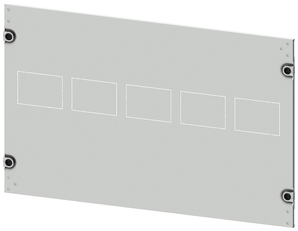 SIEMENS - mostrina copriforo 3VA20 (100A), 3VA21 (160A), 3VA22 (250A), a 3 poli, installazione fissa, tecnica ad innesto, struttura 8US, azionamento: comando...