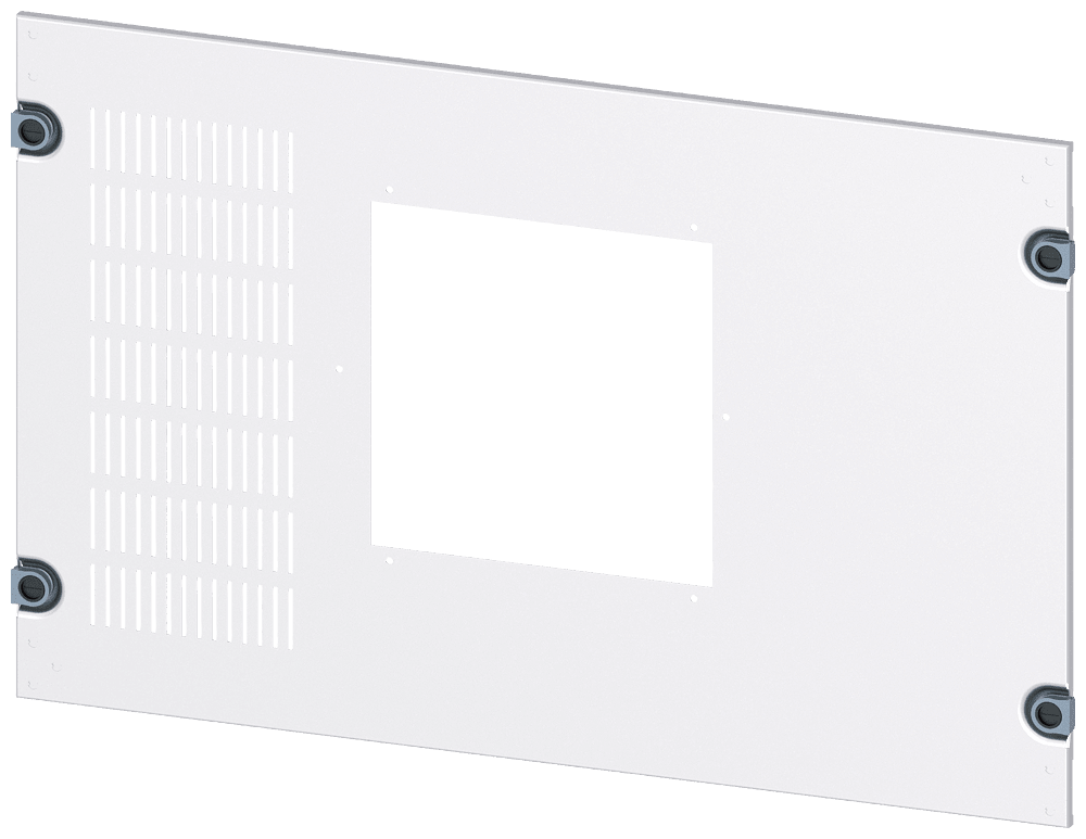 SIEMENS - mostrina copriforo 3VA27 (1600A), a 3 o 4 poli, installazione fissa, azionamento: direttamente, RCD: senza, A: 450mm, La: 800mm
