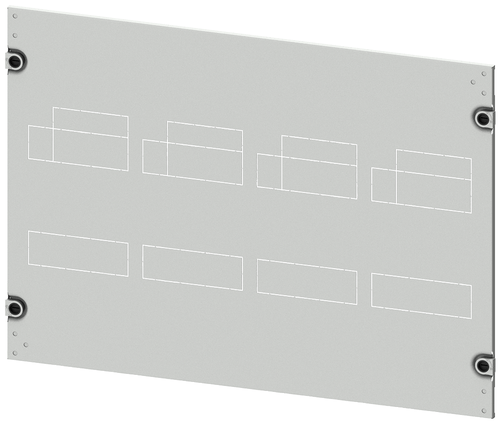 SIEMENS - mostrina copriforo 3VA12 (250A), a 3 o 4 poli, installazione fissa, azionamento: direttamente, comando rotativo frontale, comando a motore, RCD: co...
