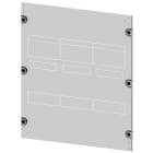SIEMENS - mostrina copriforo 3VA23 (400A), 3VA24 (630A), a 3 poli, installazione fissa, azionamento: direttamente, comando rotativo frontale, comando a motor...
