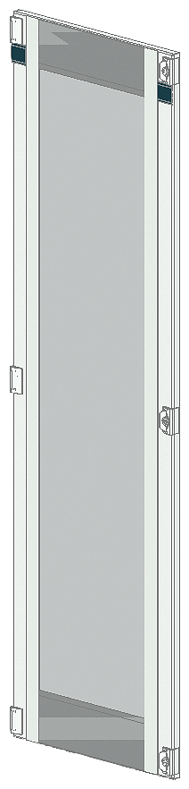 SIEMENS - Porta in vetro Giugiaro, IP55, A: 2000 mm, La:800 mm, doppia mappa, destra