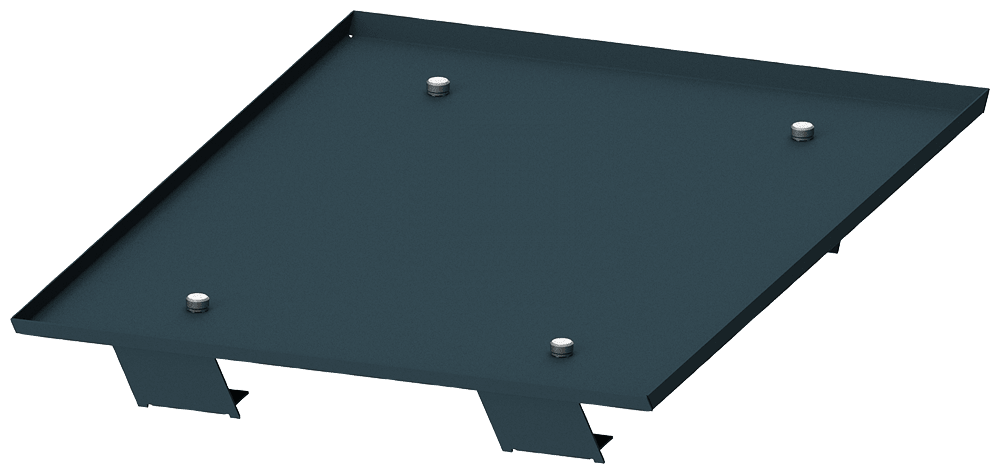 SIEMENS - Piastra del tetto rialzata IPX1, La: 350mm P: 400mm