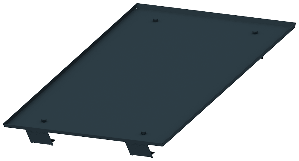 SIEMENS - Piastra del tetto rialzata IPX1, La: 400mm P: 800mm