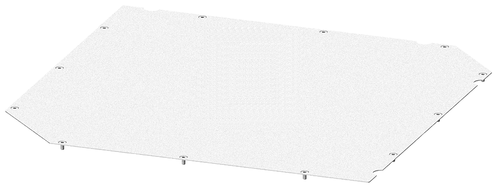 SIEMENS - Chiusura di base per scomparto dangolo, IP55, P: 600mm
