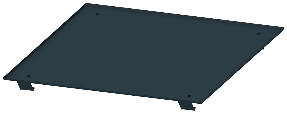 SIEMENS - Piastra del tetto rialzata IPX1, La: 800mm P: 800mm