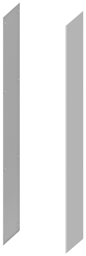 SIEMENS - Parete laterale, A: 2000mm P: 400mm, 1 set=2 pezzi