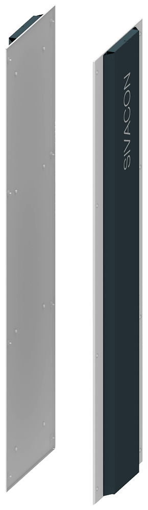 SIEMENS - Design parete laterale, A: 2000 mm P: 600 mm, 1 set = 2 pezzi