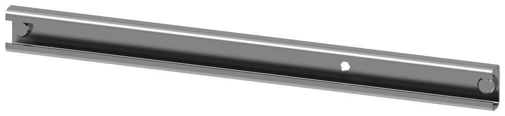 SIEMENS - Staffa di ammaraggio cavi, profilo C30x15mm, P: 400mm, 1 confezione=5 pezzi 8PQ30000BA38