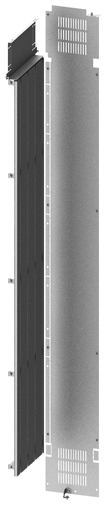 SIEMENS - Segregazione sbarra collettrice verticale con sbarra collettrice principale La: 200mm P: 800mm