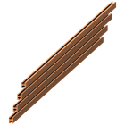 SIEMENS - Guide profilate per sbarre di distribuzione verticali 30x40, L: 1610mm, 1 set=4 pezzi