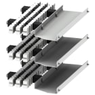 SIEMENS - Supporto sbarre di distribuzione verticali piane, La: 400mm, 1 set=3 pezzi