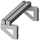 SIEMENS - Supporto sbarre di distribuzione verticali piane, La: 200 mm