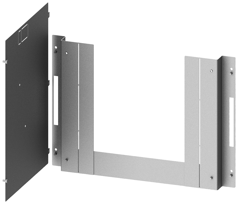 SIEMENS - Segregazione 3WA GC I, a 3/4 poli, esecuzione fissa, A: 550mm La: 600mm