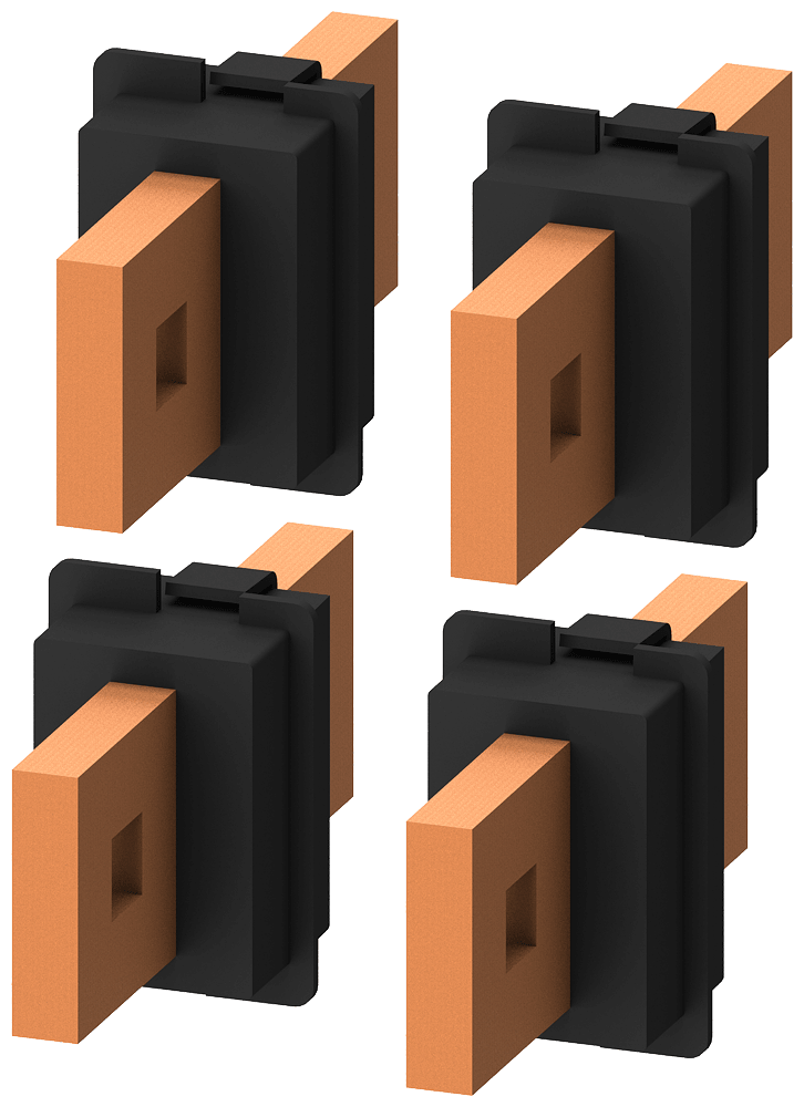 SIEMENS - Terminale di collegamento 40x10 mm, 1 set =4 pezzi