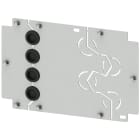 SIEMENS - Copertura collegamento posteriore 3VL1-3 (250A), a 4 poli, esecuzione estraibile