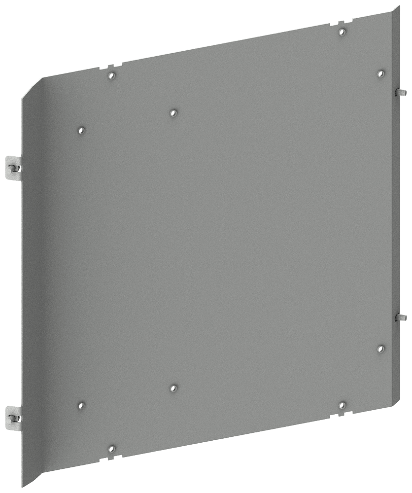 SIEMENS - Segregazione collegamento sbarra collettrice verticale posteriore, A: 400mm La: 600mm