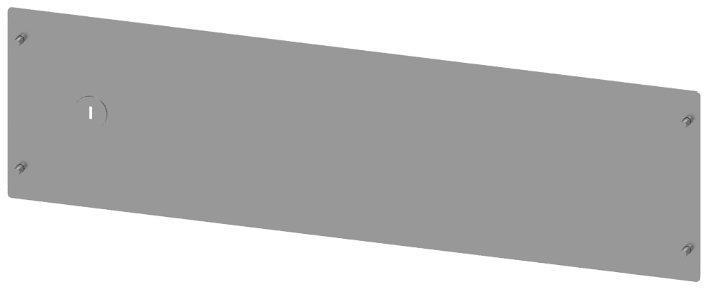 SIEMENS - Segregazione posteriore La: 600mm A: 150mm