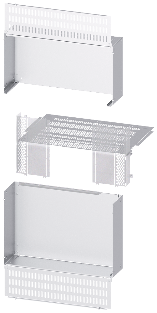 SIEMENS - Segregazione scomparto di accoppiamento (800 V) 3WA grand. costr. 2, La: 800 mm P: 800mm