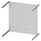 SIEMENS - piastra di montaggio 3KL61 (630A), orizzontale, a 3 o 4 poli, A: 550mm, La: 600mm