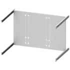 SIEMENS - piastra di montaggio 3KL5 (400A), orizzontale, a 3 o 4 poli, A: 350mm, La: 600mm