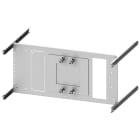 SIEMENS - piastra di montaggio 3NP1143 (NH1 fino a 250A), 3NP1153 (NH2 fino a 400 A), A: 250 mm, La: 600mm
